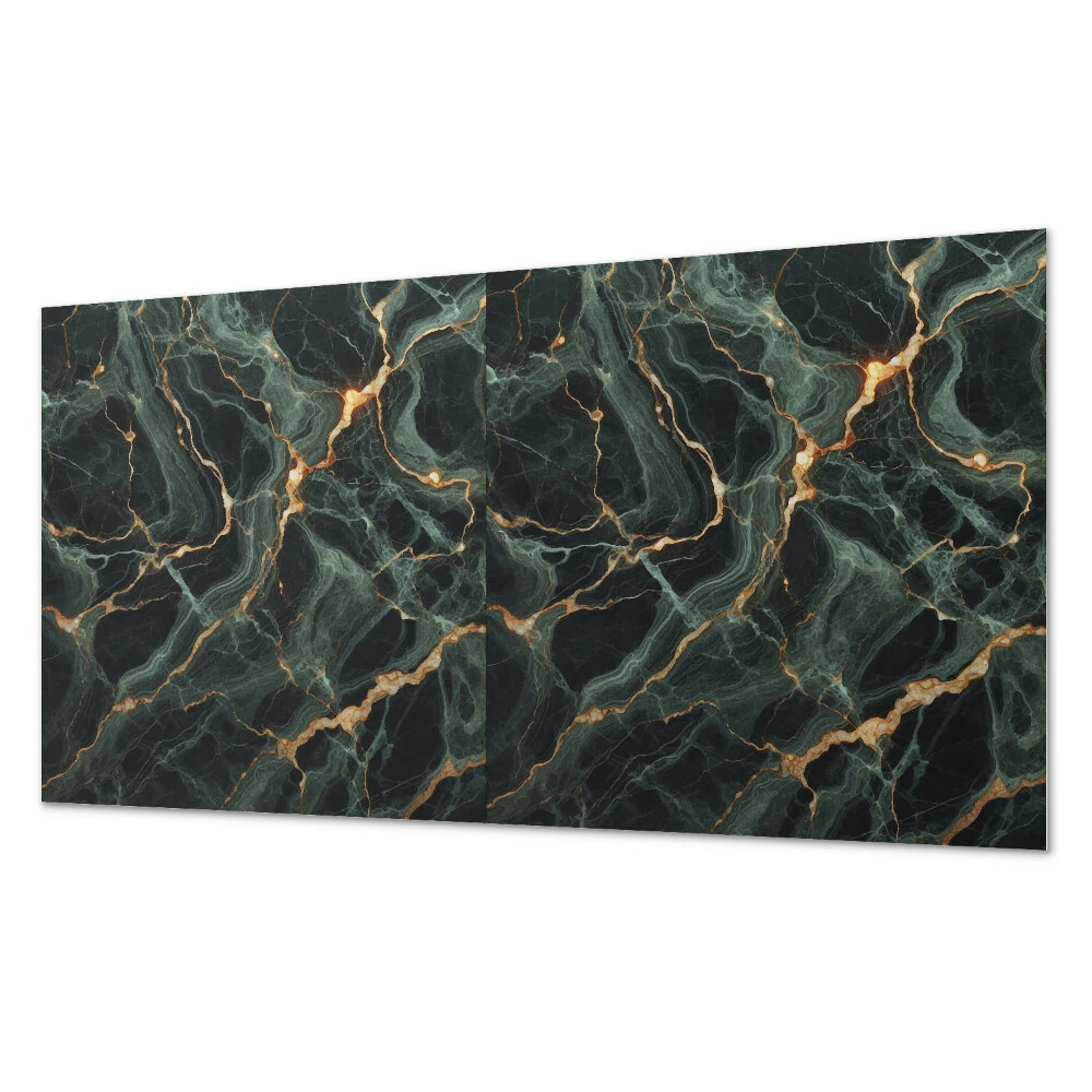 Panou de perete bucatarie Motiv de marmură cu vene delicate