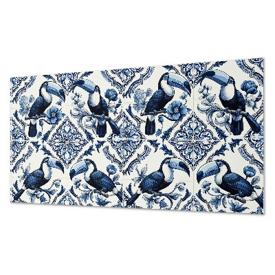 Panou perete Tucan pe plăci decorative