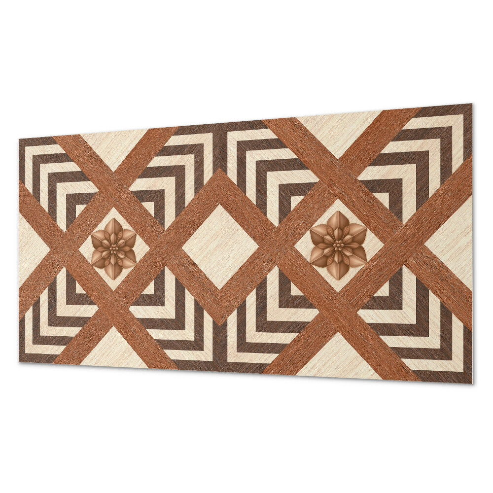 Panou de perete bucatarie Inspirații geometrice într-un stil modern