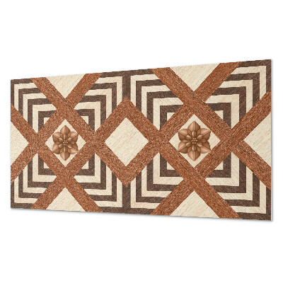 Panou de perete bucatarie Inspirații geometrice într-un stil modern