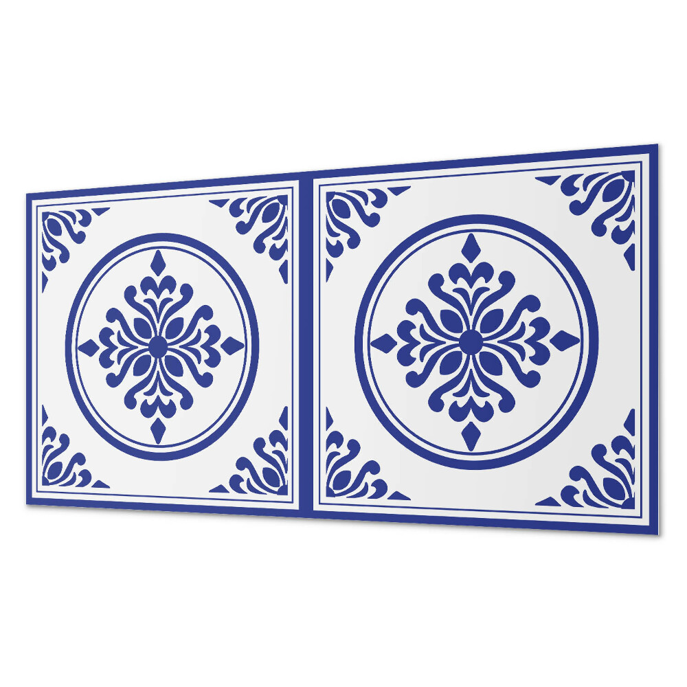 Panou decorativ pvc Motiv rotund cu accente florale