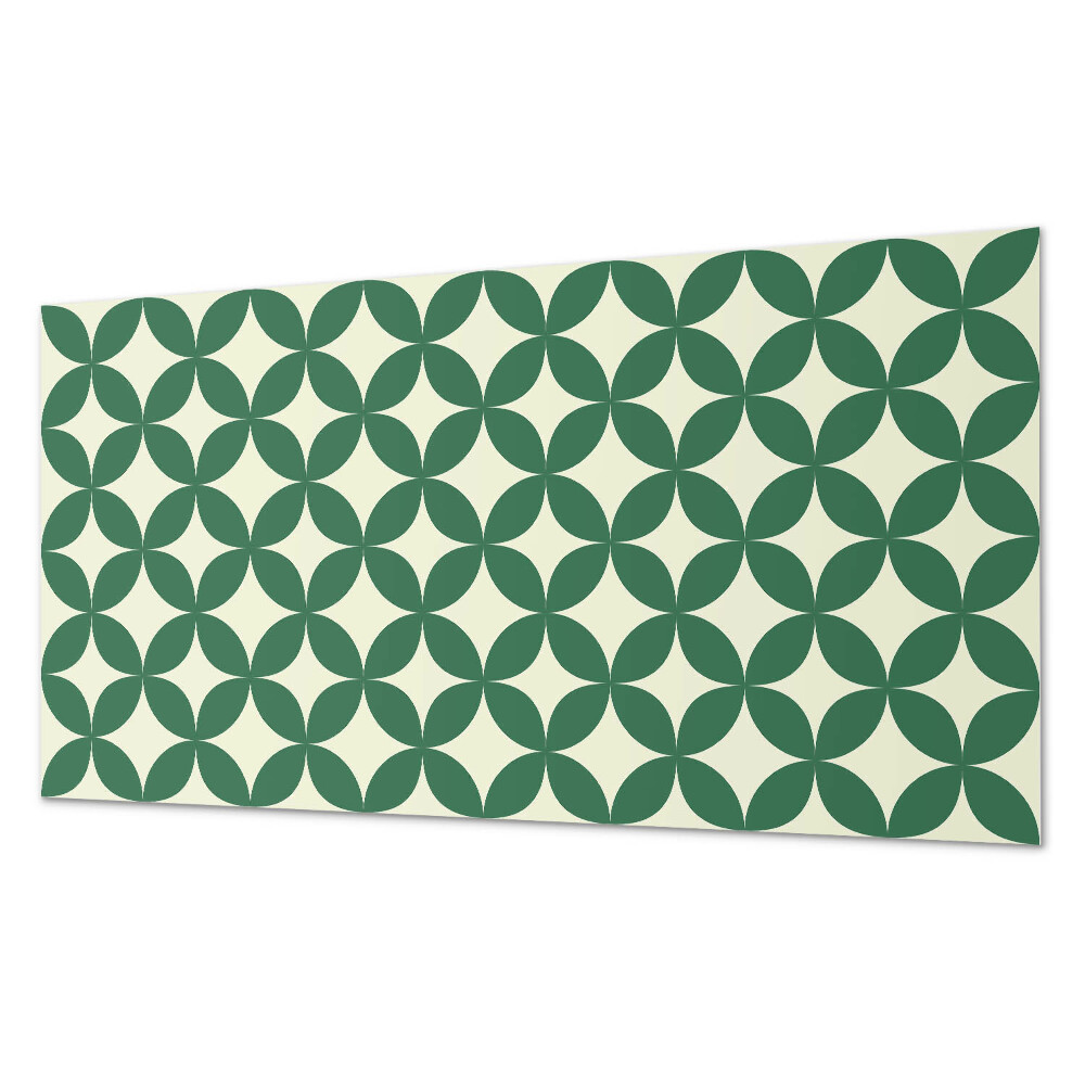 Panou perete Model cu frunze într-o grilă