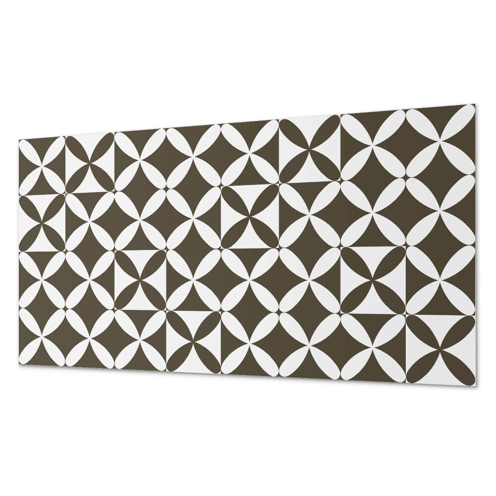 Panou de perete bucatarie Motiv geometric în stil abstract