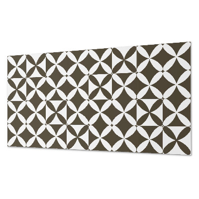 Panou de perete bucatarie Motiv geometric în stil abstract