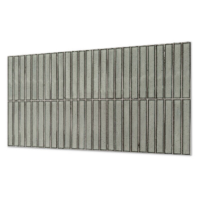 Panou de perete bucatarie Module dreptunghiulare într-un model de grilă