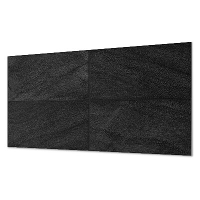 Panou decorativ pvc Plăci de piatră în nuanțe întunecate