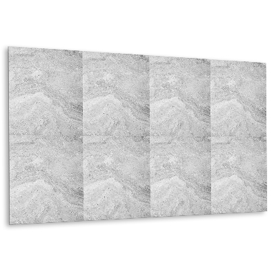 Panou decorativ bucatarie Model de marmură în nuanțe de gri