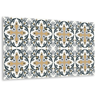 Panou decorativ perete Motiv floral cu ornamente