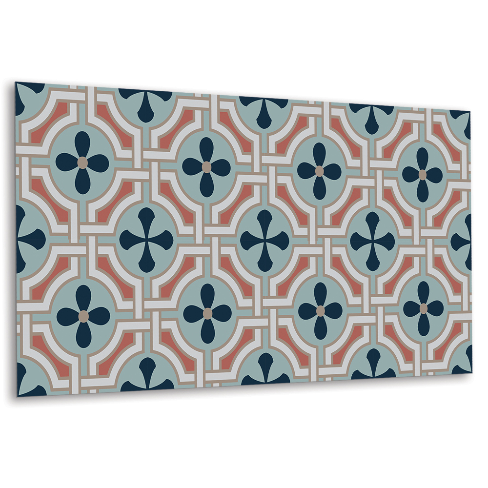 Panou decorativ perete Motiv floral retro