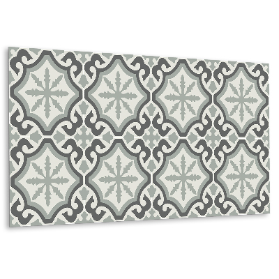 Panou decorativ bucatarie Motiv geometric în nuanțe de gri