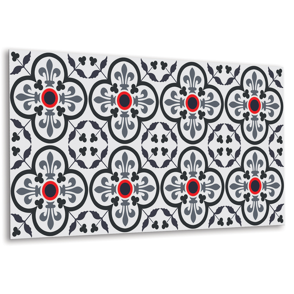 Panou decorativ Motiv floral cu ornamente