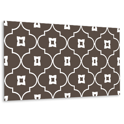 Panou decorativ perete Motiv marocan în nuanțe de maro