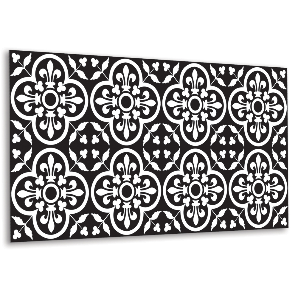 Panou decorativ perete Motiv floral retro