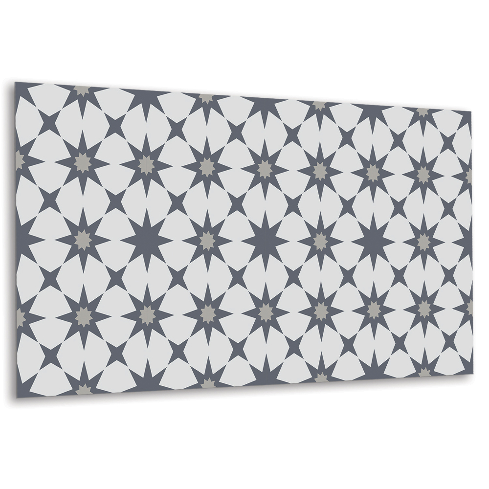 Panou decorativ perete Stele geometrice în nuanțe de gri