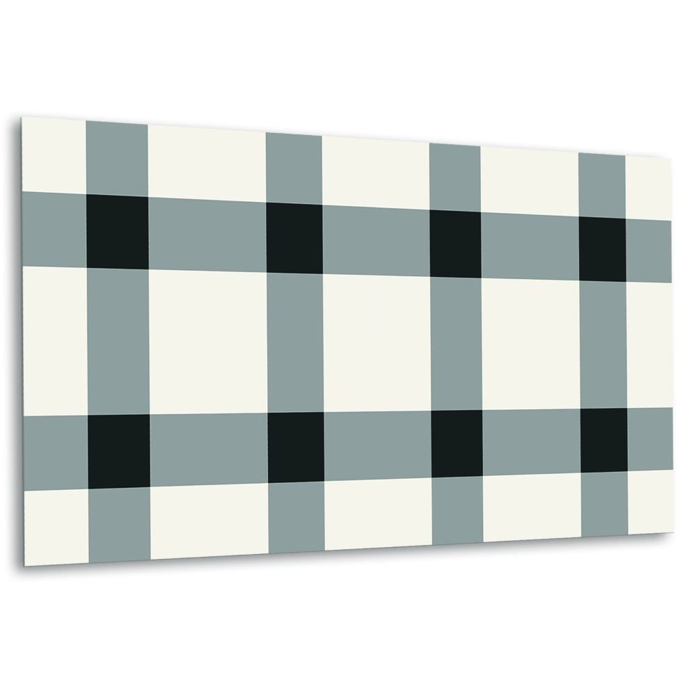 Panou decorativ bucatarie Modele geometrice în nuanțe de gri