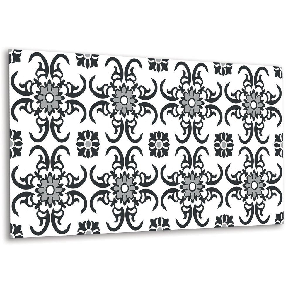 Panou decorativ bucatarie Motiv floral în stil clasic