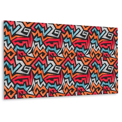 Panou decorativ Model geometric abstract în culori