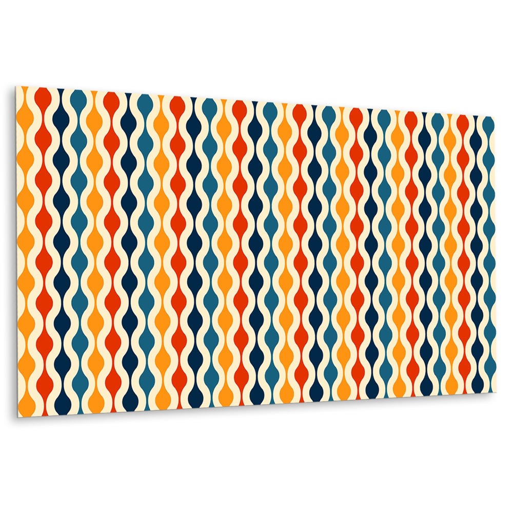 Panou decorativ Unde retro