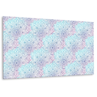 Panou decorativ perete Motiv floral cu mandală