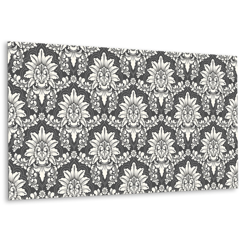 Panou decorativ bucatarie Model floral în stil baroc