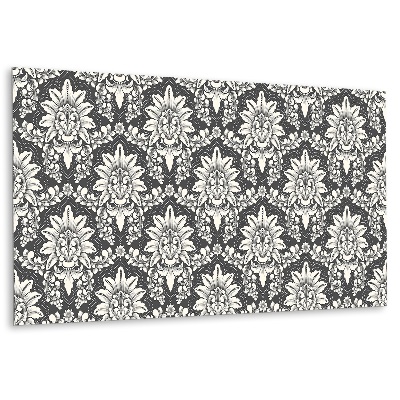 Panou decorativ bucatarie Model floral în stil baroc