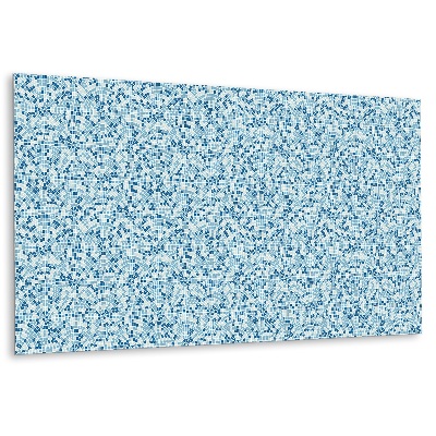 Panou decorativ perete Mozaic marin în nuanțe de albastru