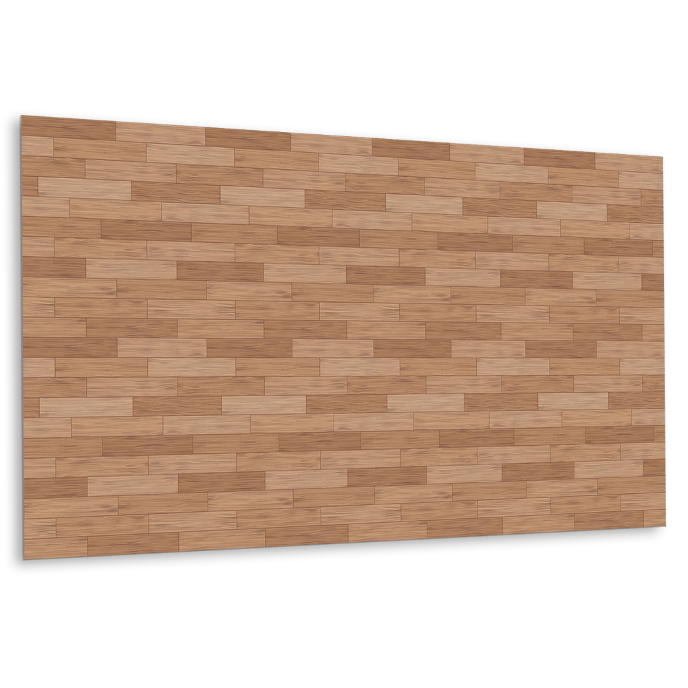 Panou decorativ perete Pardoseală din lemn deschis la culoare