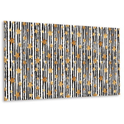 Panou decorativ bucatarie Stele aurii pe bretele